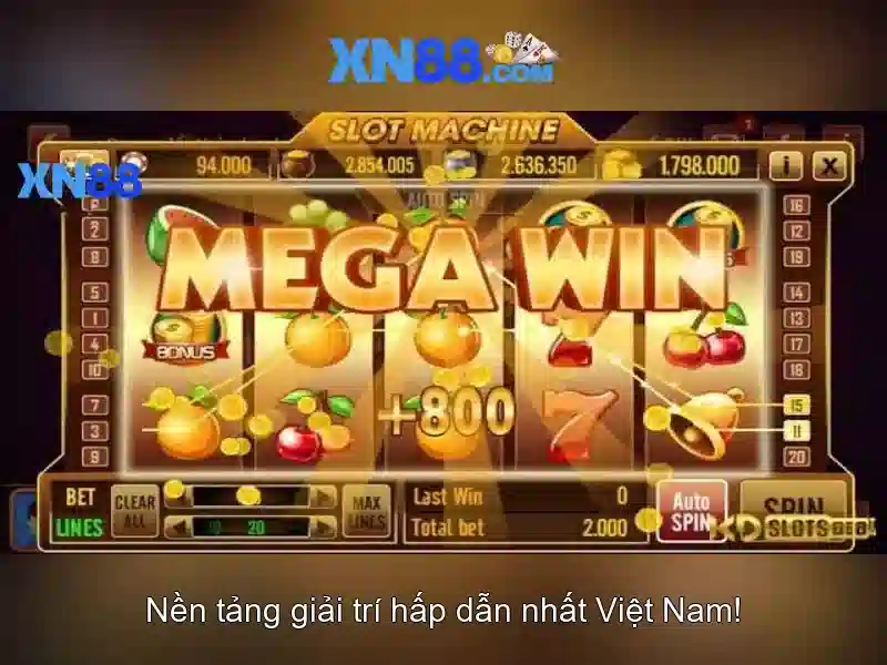 Trải nghiệm Slot đỉnh cao trên XN88 App